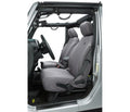 Bestop 13-18 Jeep Wrangler JK Front Seat Covers (Charcoal)