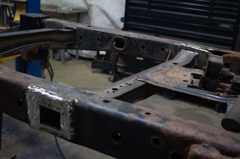 Rust Buster Forward Spare Tire Crossmember
