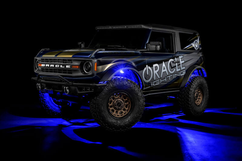 Oracle Underbody RGB+W Wheel Well Rock Light Kit - 8 PCS - ColorSHIFT