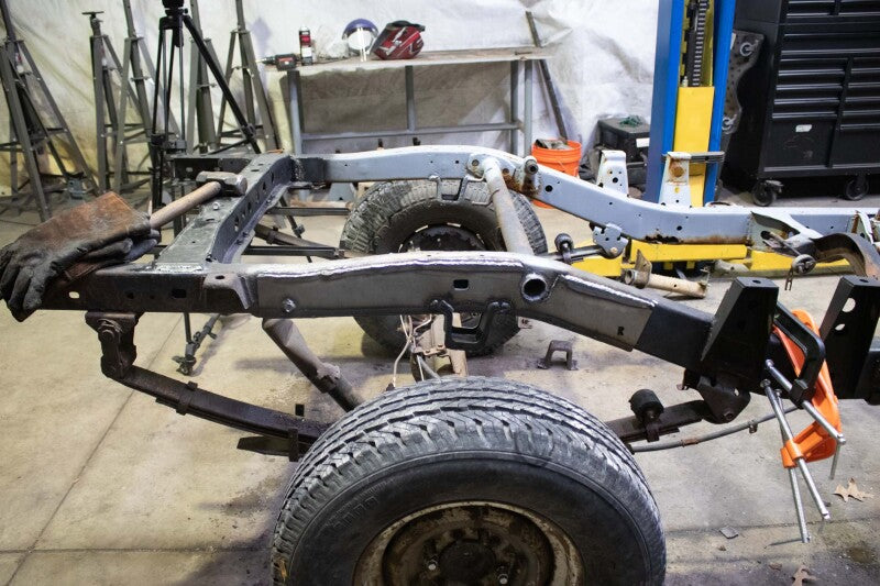 Rust Buster Over Axle Frame Section Left Side