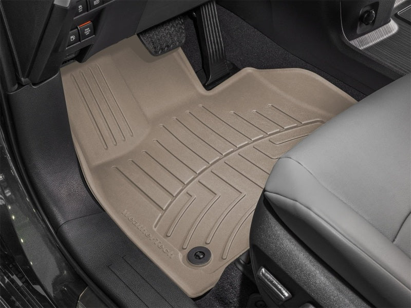 WeatherTech 2021+ Toyota Sienna Front FloorLiner HP - Tan