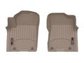 WeatherTech 2019+ Infiniti QX80 Front FloorLiner - Tan