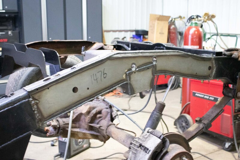 Rust Buster Over Axle Frame Section Right Side