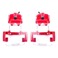 Power Stop 01-05 BMW 320i Front Red Calipers w/Brackets - Pair