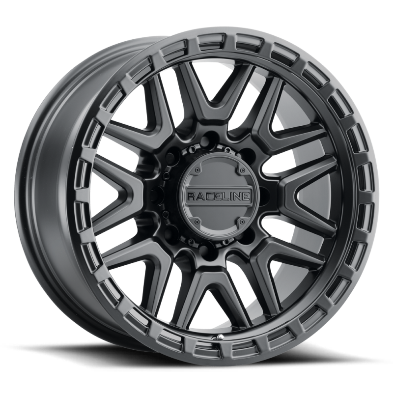 Raceline 953B Krank Wheel 20x9 / 6X139.7 BP / 0mm Offset / 5mm BS - Satin Black