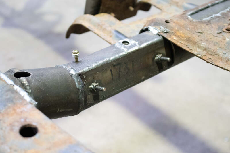 Rust Buster Forward Spare Tire Crossmember
