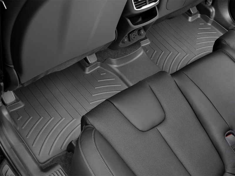 WeatherTech 2019+ Hyundai Santa Fe Rear FloorLiner - Black