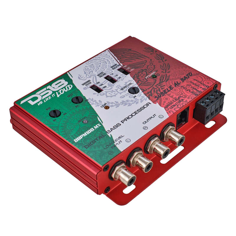 DS18 2-Channel Low Level Input and 2-Channel Output Digital Bass Processor Mexico Design