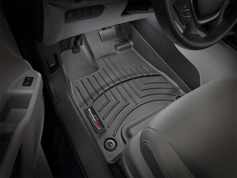 WeatherTech 16+ Honda Pilot LX/EX/EL-L/Touring Front FloorLiner - Black