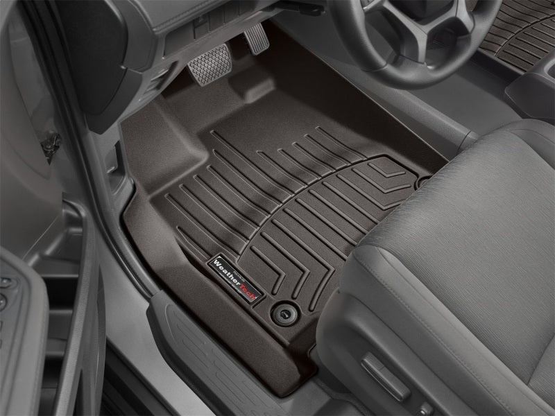 WeatherTech 2018+ Honda Odyssey Front FloorLiner - Cocoa