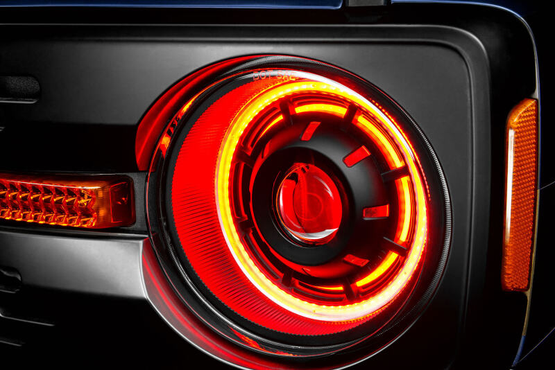 Oracle 2021+ Ford Bronco Oculus Bi-LED Projector Headlights - ColorSHIFT LED