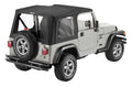 Bestop 97-02 Jeep Wrangler TJ Replace A-Top (Black Sailcloth Clear Windows No Door Skins Included)