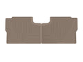 WeatherTech 2021+ Ford F-150 SuperCrew/Raptor Rear Rubber Mats - Tan