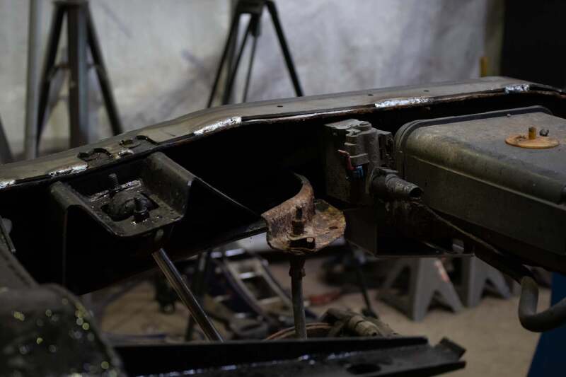 Rust Buster Over Axle Frame Section Right Side