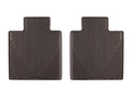 WeatherTech 22-24 Toyota Tundra/Tundra Hybrid Rear Rubber Mats - Cocoa
