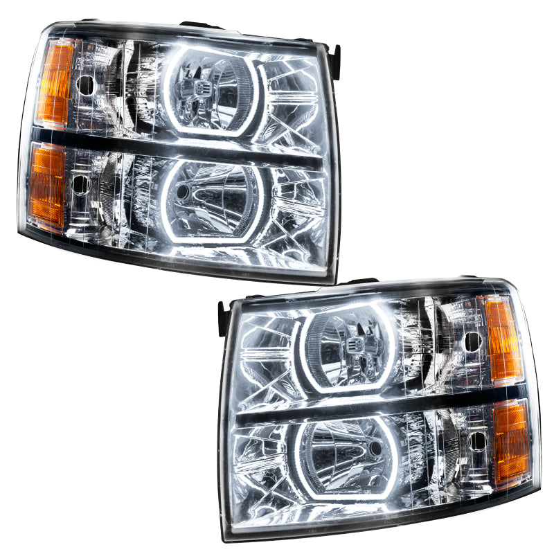 Oracle 07-13 Chevrolet Silverado SMD HL - Square Style - ColorSHIFT w/ 2.0 Controller