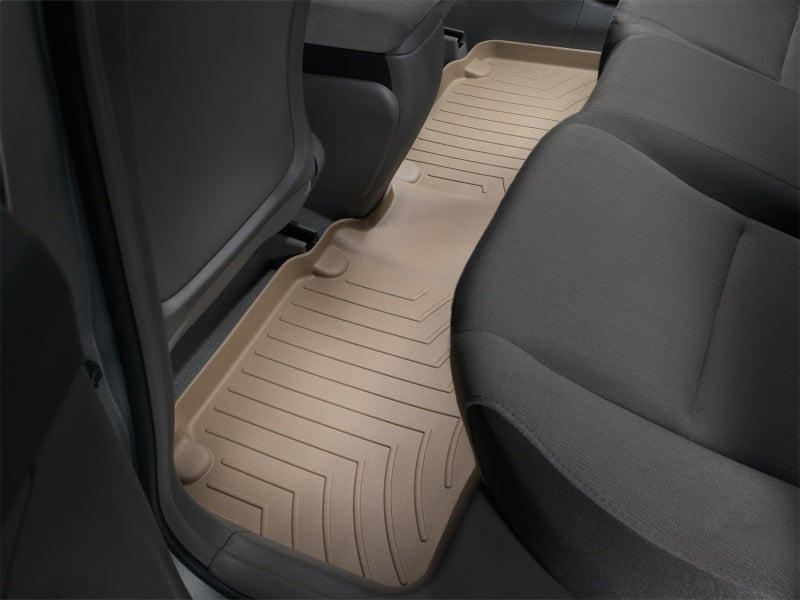 WeatherTech 06+ Honda Civic Sedan / Si Sedan Rear FloorLiner - Tan