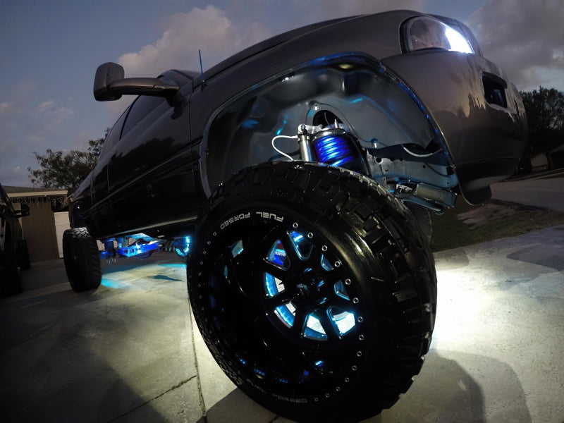 Oracle LED Illuminated Wheel Rings - Double LED - Blue