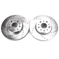 Power Stop 16-19 Chevrolet Camaro Front Evolution Drilled & Slotted Rotors - Pair