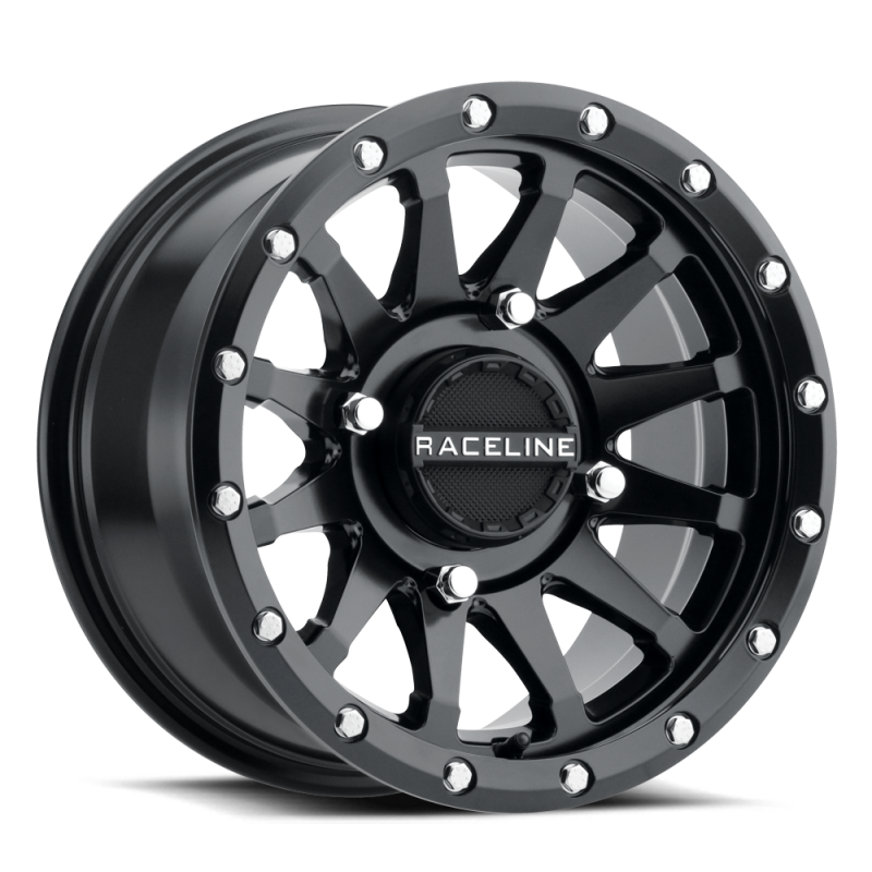Raceline A95B Trophy 15x7in / 4x156 BP / 10mm Offset / 132.5mm Bore - Satin Black Wheel