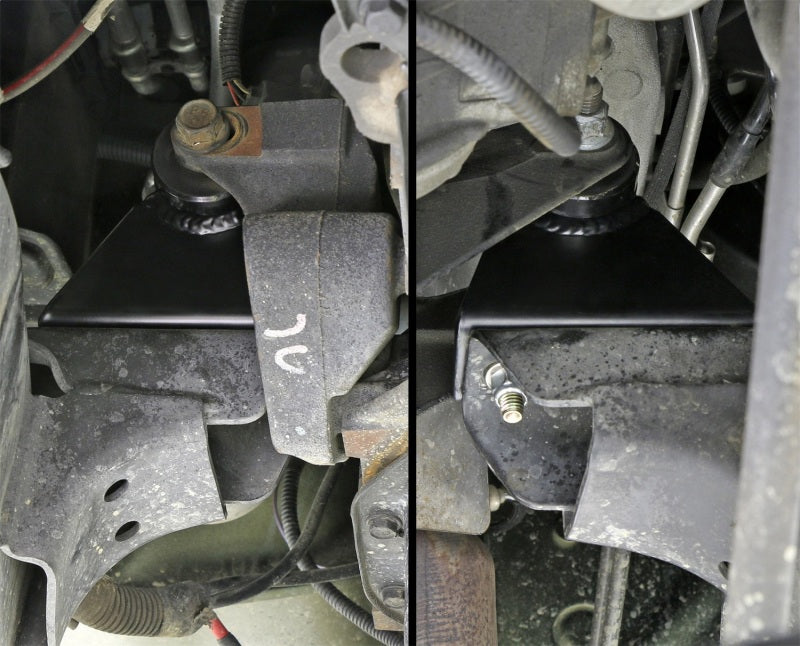 RockJock TJ/LJ/YJ 4.0L Only Heavy Duty Motor Mount Kit 1in Raised w/ Hardware
