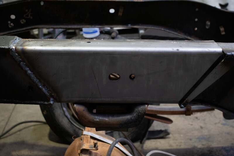 Rust Buster Over Axle Frame Section Left Side