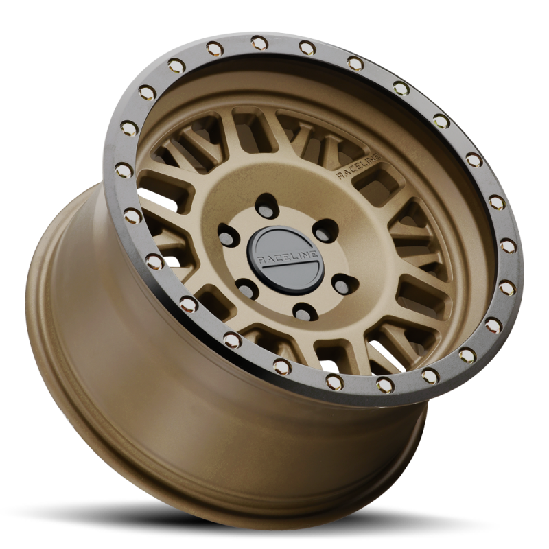 Raceline 951BZ Ryno 18x9in / 8x170 BP / 18mm Offset / 130.81mm Bore - Bronze Wheel