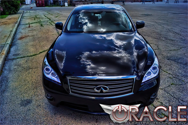 Oracle Infiniti M37 10-13 Halo Kit - ColorSHIFT w/o Controller