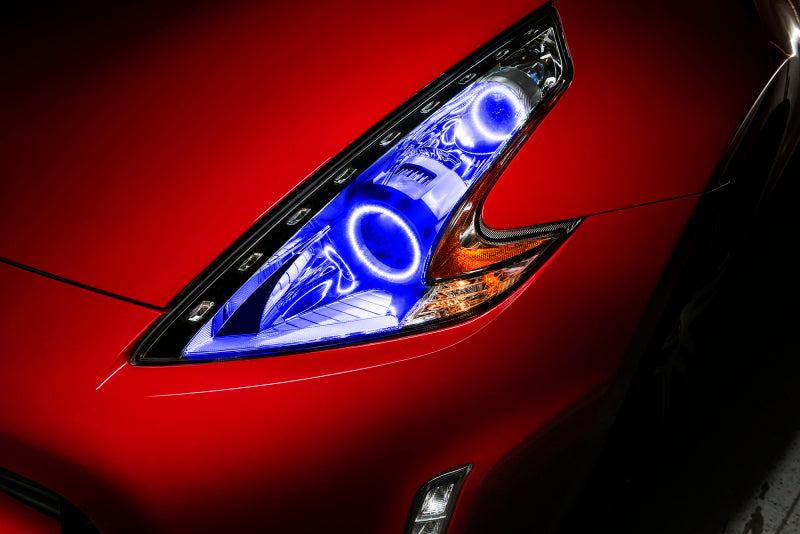 Oracle Nissan 370 Z 09-20 Dual Halo Kit - ColorSHIFT w/ Simple Controller