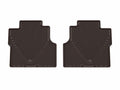 WeatherTech 25-26 Lincoln Navigator 2nd Row Rear All-Weather Floor Mats - Cocoa