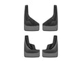 WeatherTech 21-25 Volkswagen Taos Front & Rear Mudflaps - Black