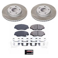 Power Stop 13-14 Honda Fit Front Semi-Coated Rotor Kit