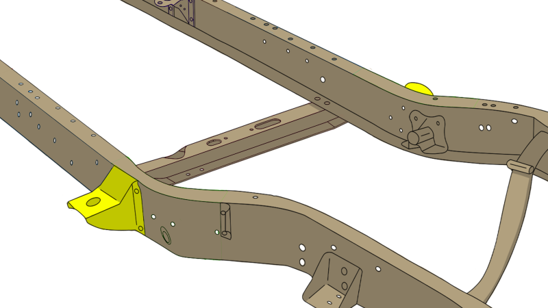 Rust Buster Front Cab Mount