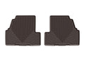 WeatherTech 2014-2019 Chevrolet Trax Rear Rubber Mats - Cocoa