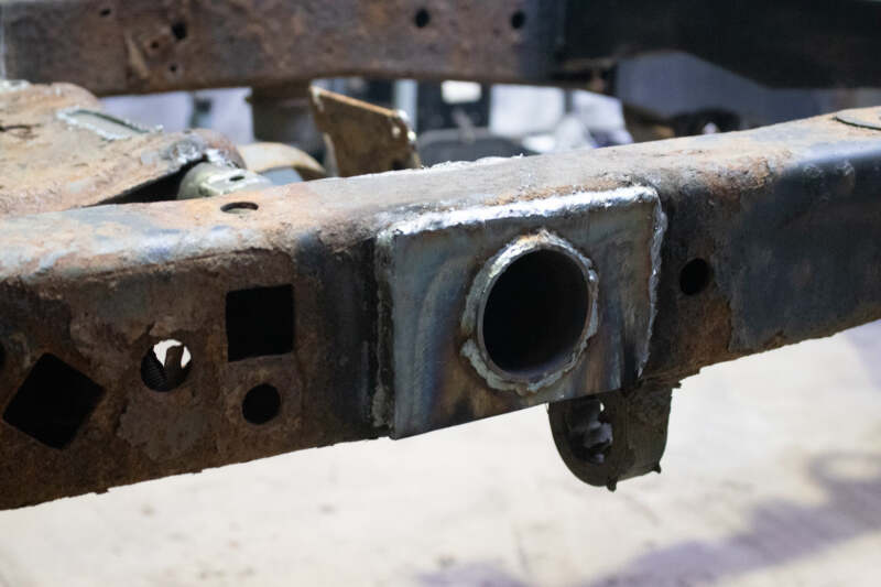 Rust Buster Forward Spare Tire Crossmember