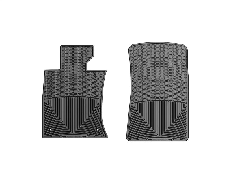WeatherTech 02-06 Mini Clubman Front Rubber Mats - Black
