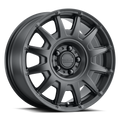 Raceline 401B Aero 17x8in / 5x114.3 BP / 40mm Offset / 72.62mm Bore - Satin Black Wheel
