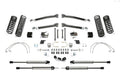 Fabtech 07-18 Jeep JK 2-Door 5in Trail Lt w/Dlss Shks