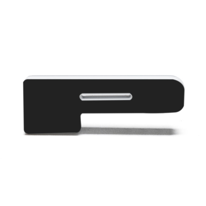 ORACLE Lighting Universal Illuminated LED Letter Badges - Matte Blk Surface Finish - P