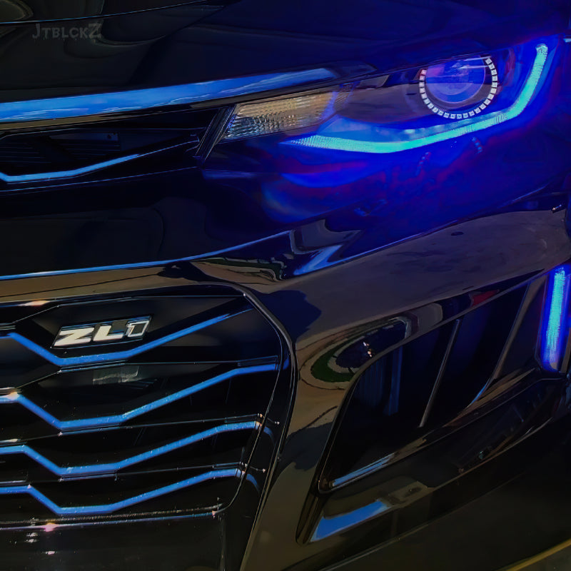 Oracle 16-18 Chevy Camaro RGB+W Headlight DRL Kit - ColorSHIFT w/ Simple Controller
