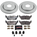 Power Stop 15-17 Ford F-150 Rear Z36 Coated Truck & Tow Brake Kit