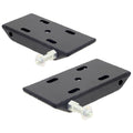 RockJock YJ Heavy Duty Spring Plates w/ Sway Bar Mounts 2 1/2in Wide Springs