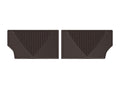 WeatherTech 2011+ Toyota Sienna Rear Rubber Mats - Cocoa