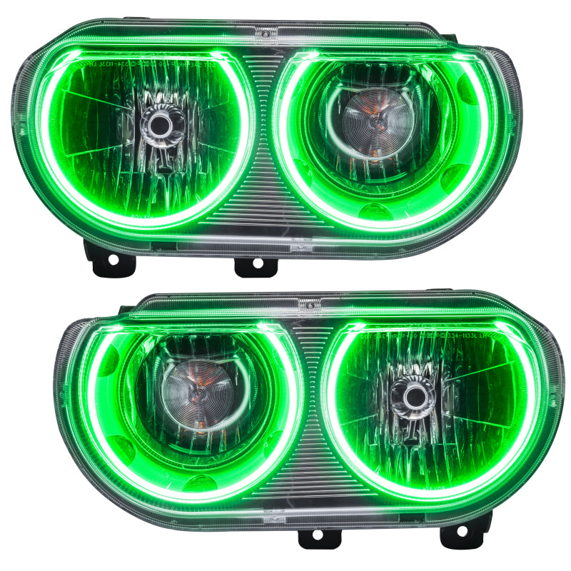 Oracle 08-14 Dodge Challenger SMD HL (Non-HID) - ColorSHIFT w/ 2.0 Controller