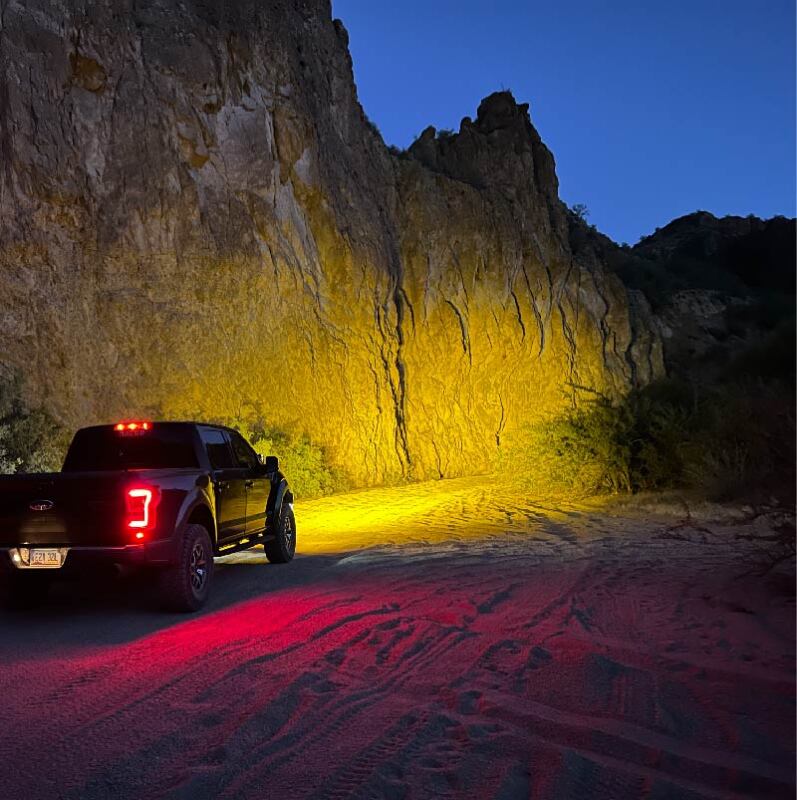 Nacho Lighting Quatro Combo 4in. Offroad LED Light - Pair
