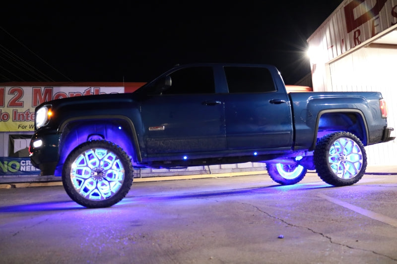 Oracle LED Illuminated Wheel Rings - Double LED - Blue