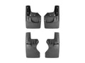 WeatherTech 20-23 Jeep Gladiator Sport/Sport S w/Max Tow Pkg No Drill Front & Rear MudFlaps - Black