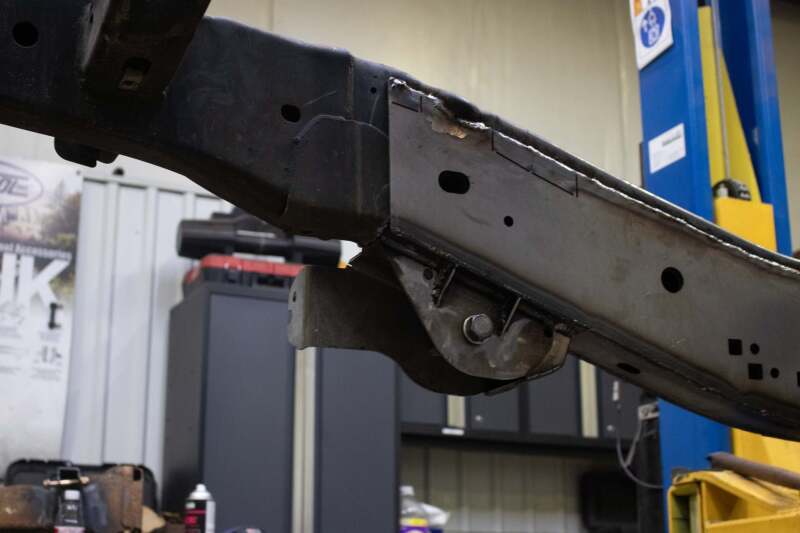 Rust Buster Forward Leaf Spring Section Right Side