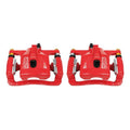 Power Stop 06-10 Hummer H3 Rear Red Calipers w/Brackets - Pair