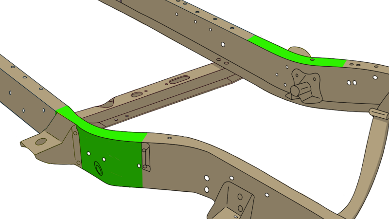 Rust Buster Front Frame Section